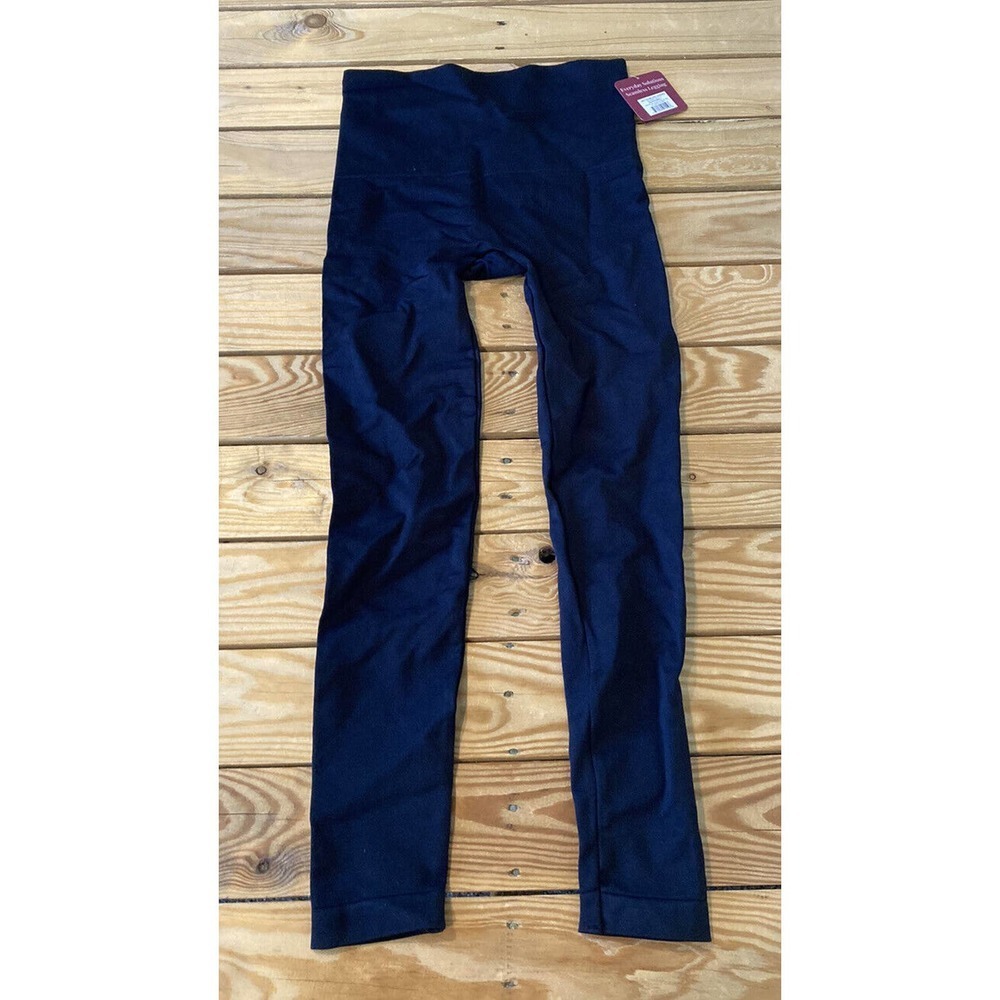 NWT Anti. Everyday Solutions Seamless Leggings Petite Small SP Women’s Black